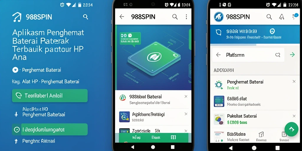 Tampilan antarmuka aplikasi 988SPIN yang user-friendly dan fungsional.
