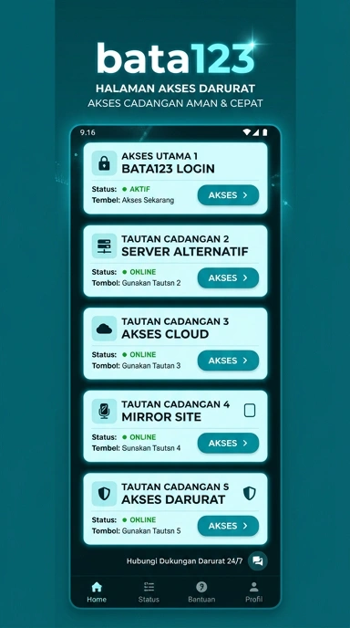 Tampilan link alternatif bata123